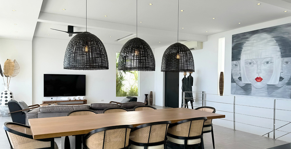 Golden Lotus - The Tranquil Villa - Living and dining area